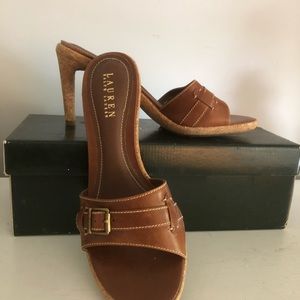 Lauren Ralph Lauren Polo Vachetta Slide, New